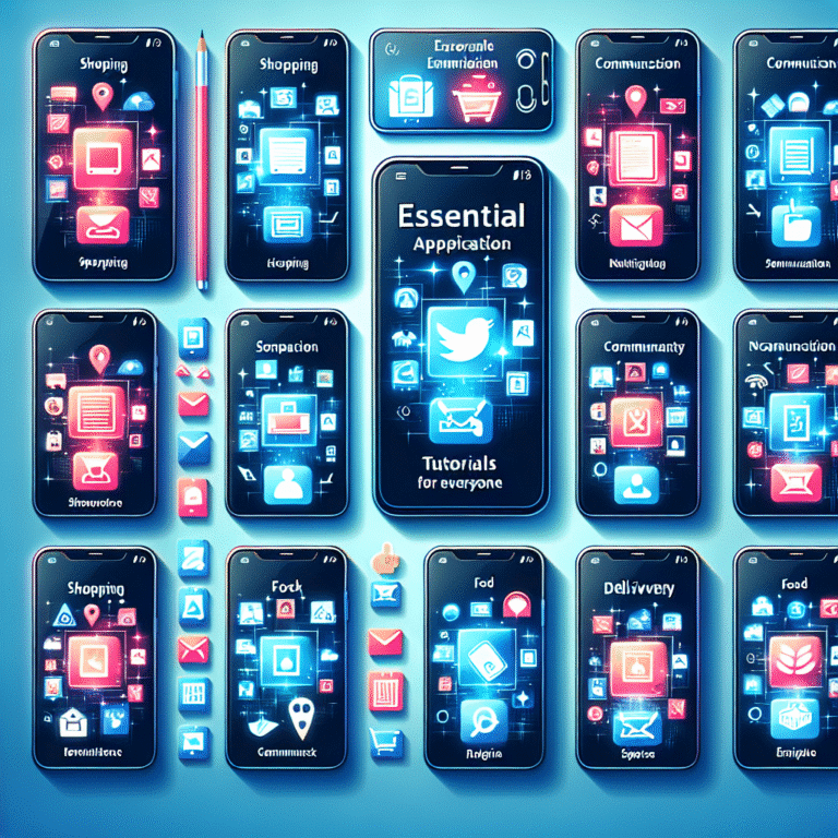 tutoriales de aplicaciones móviles esenciales para todos
